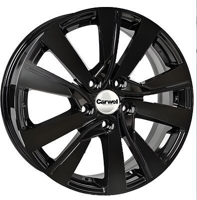 Carwel Гирвас 7x17 5x114.3 ET 48.5 Dia 67.1 BK
