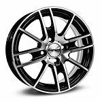 Carwel Лада 5.5x14 4x100 ET 45 Dia 67.1 BFP Carwel Лада 5.5x14 4x100 ET 45 Dia 67.1 BFP