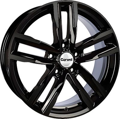 Carwel Лемно 7x17 5x114.3 ET 39 Dia 60.1 BK