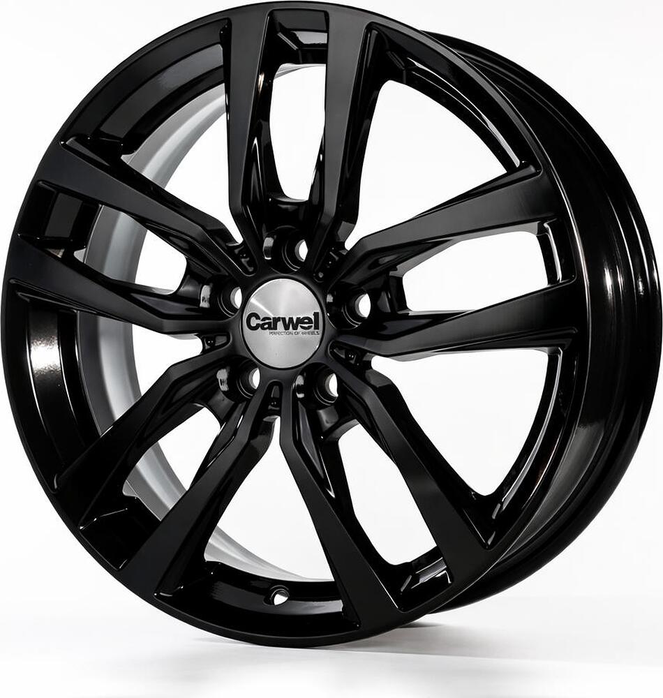 Carwel Негито 6x16 5x114.3 ET 38 Dia 67.1 BK