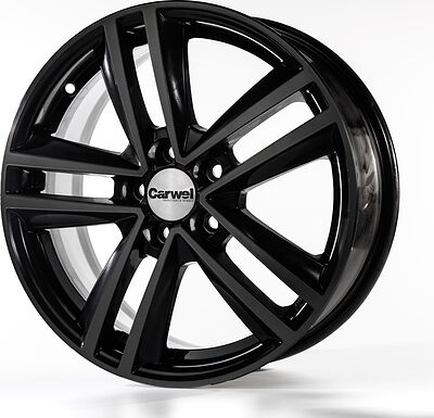 Carwel Неро 6.5x16 5x100 ET 43 Dia 57.1 BK