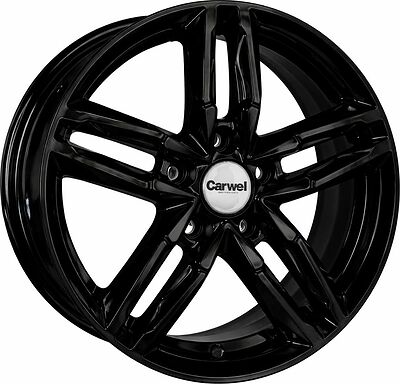 Carwel Вайт 6x16 5x114.3 ET 43 Dia 67.1 BK