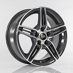 Cross Street CR-27 6x15 5x100 ET 38 Dia 57.1 gmf
