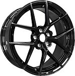 Hengder F5153 8.5x19 5x112 ET 35 Dia 66.56 Glossy Black