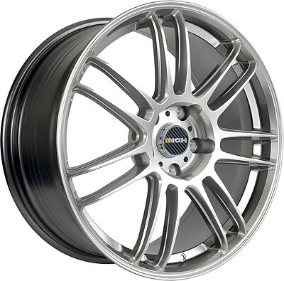 Inch FA8535 7x18 5x114.3 ET 50 Dia 67.1 Gloss Black Machined Face