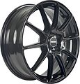 Inch FA8537 6.5x17 4x100 ET 43 Dia 60.1 Full Black Round