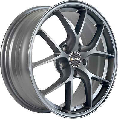 Inch FA8538 7x17 5x108 ET 33 Dia 60.1 Satin Gunmetal