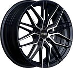 Inch FA8539 7x17 5x112 ET 40 Dia 57.1 Gloss Black Machined Face