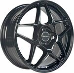 Inch FA8540 7x17 5x105 ET 38 Dia 56.6 Full Black Round Inch FA8540 7x17 5x105 ET 38 Dia 56.6 Full Black Round