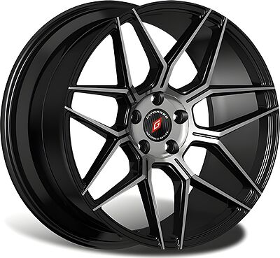 Inforged IFG38 7.5x17 4x100 ET 40 Dia 60.1 Black
