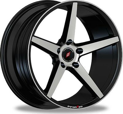 Inforged IFG7 8x18 5x108 ET 45 Dia 63.3 Matt Black Machined