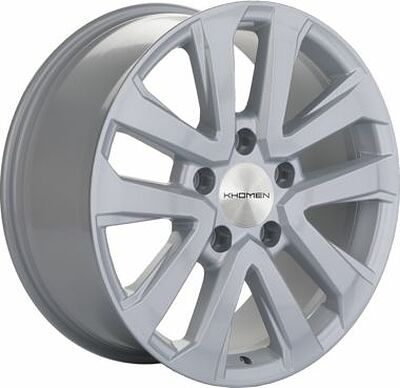 Khomen Wheels KHW1203 (LC200) 8.5x20 5x150 ET 58 Dia 110.1 F-Silver