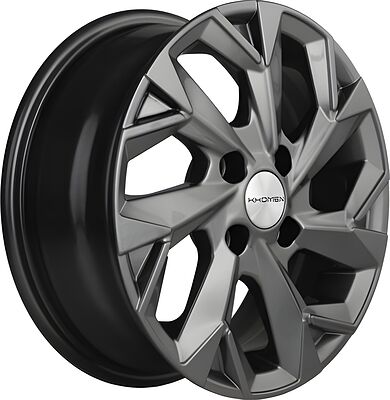 Khomen Wheels KHW1402 (Alsvin/Getz/i20) 5.5x14 4x100 ET 46 Dia 54.1 Gray
