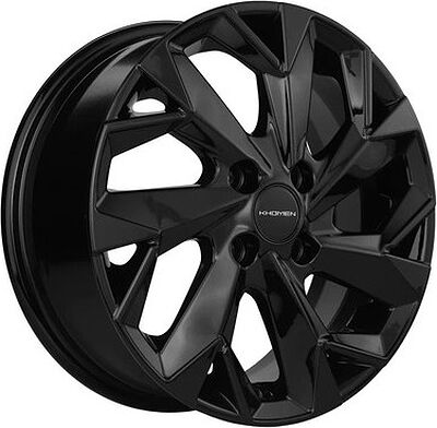 Khomen Wheels KHW1402 5.5x14 4x100 ET 45 Dia 56.1 Black