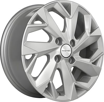 Khomen Wheels KHW1402 5x14 4x98 ET 35 Dia 58 F-Silver