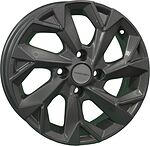 Khomen Wheels KHW1402 (Solaris/Rio) 5.5x14 4x100 ET 43 Dia 67.1 Gray