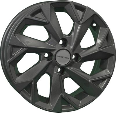 Khomen Wheels KHW1402 (Vaz/Datsun) 5.5x14 4x98 ET 35 Dia 58.5 Gray
