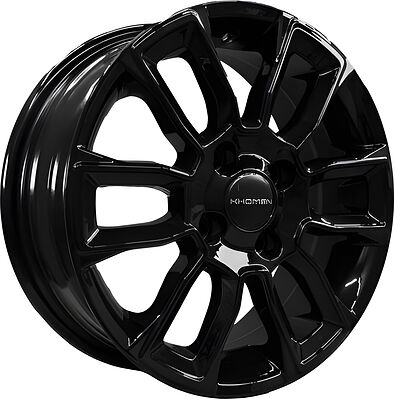 Khomen Wheels KHW1406 (Toyota Corolla) 5.5x14 4x100 ET 43 Dia 60.1 Black