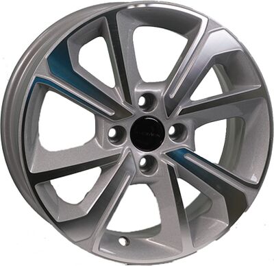 Khomen Wheels KHW1501 (Granta) 6x15 4x98 ET 36 Dia 58.6 F-Silver-FP