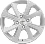 Khomen Wheels KHW1501 (Rio II) 6x15 4x100 ET 46 Dia 54.1 F-Silver