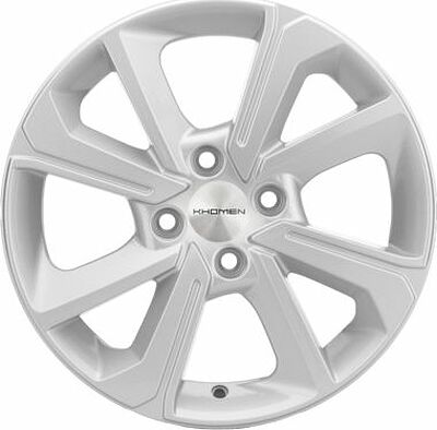 Khomen Wheels KHW1501 (XRay) 6x15 4x100 ET 37 Dia 60.1 F-Silver