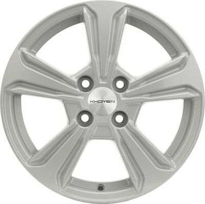 Khomen Wheels KHW1502 (Solano) 6x15 4x100 ET 45 Dia 54.1 F-Silver