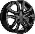 Khomen Wheels KHW1503 Rio/Solaris 6x15 4x100 ET 46 Dia 54 Black