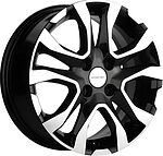 Khomen Wheels KHW1503 Rio/Solaris 6x15 4x100 ET 46 Dia 54.1 Black-FP Khomen Wheels KHW1503 Rio/Solaris 6x15 4x100 ET 46 Dia 54.1 Black-FP