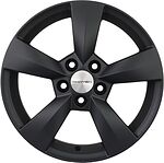 Khomen Wheels KHW1504 (Fabia) 6x15 5x100 ET 43 Dia 57.1 Black matt