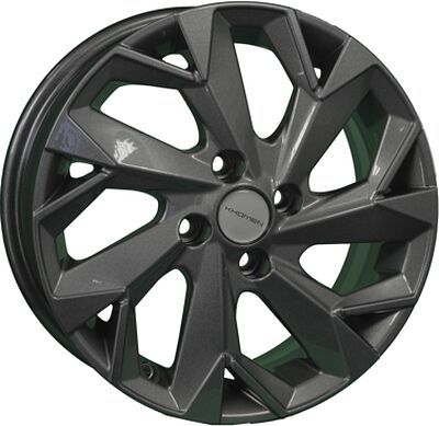 Khomen Wheels KHW1508 (Rio) 6x15 4x100 ET 46 Dia 54.1 Gray