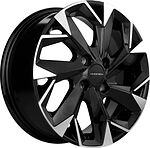 Khomen Wheels KHW1508 (Vesta) 6x15 4x100 ET 50 Dia 60.1 Black-FP