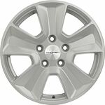 Khomen Wheels KHW1601 (Duster) 6.5x16 5x114.3 ET 50 Dia 66.1 F-Silver