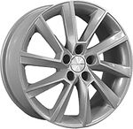 Khomen Wheels KHW1604 (Aveo) 6x16 5x105 ET 39 Dia 56.6 F-Silver