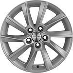 Khomen Wheels KHW1604 6x16 5x105 ET 39 Dia 56.6 F-SILVER Khomen Wheels KHW1604 6x16 5x105 ET 39 Dia 56.6 F-SILVER