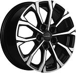 Khomen Wheels KHW1605 (Fluence/Juke) 6.5x16 5x114.3 ET 47 Dia 66.1 Black