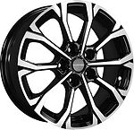 Khomen Wheels KHW1605 (Huyndai/Mazda) 6.5x16 5x114.3 ET 45 Dia 67.1 Black-FP Khomen Wheels KHW1605 (Huyndai/Mazda) 6.5x16 5x114.3 ET 45 Dia 67.1 Black-FP