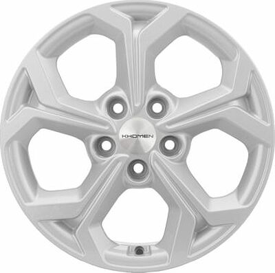 Khomen Wheels KHW1606 (Focus) 6.5x16 5x108 ET 50 Dia 63.3 F-Silver