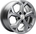 Khomen Wheels KHW1606 (Mitsubishi) 6.5x16 5x114.3 ET 46 Dia 67.1 Gray