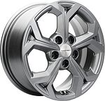 Khomen Wheels KHW1606 (Renault/Nissan) 6.5x16 5x114.3 ET 50 Dia 66.1 Gray