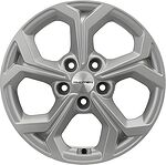 Khomen Wheels KHW1606 Toyota/Suzuki 6.5x16 5x114.3 ET 45 Dia 60.1 F-Silver Khomen Wheels KHW1606 Toyota/Suzuki 6.5x16 5x114.3 ET 45 Dia 60.1 F-Silver
