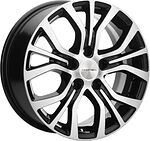 Khomen Wheels KHW1608 (Evolute I-Van) 6.5x16 5x110 ET 40 Dia 67.1 Black-FP