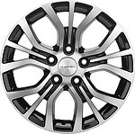 Khomen Wheels KHW1608 Huyndai/Mazda 6.5x16 5x114.3 ET 45 Dia 67.1 Black-FP Khomen Wheels KHW1608 Huyndai/Mazda 6.5x16 5x114.3 ET 45 Dia 67.1 Black-FP
