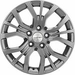 Khomen Wheels KHW1608 (Qashqai) 6.5x16 5x114.3 ET 40 Dia 66.1 Gray Khomen Wheels KHW1608 (Qashqai) 6.5x16 5x114.3 ET 40 Dia 66.1 Gray