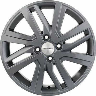 Khomen Wheels KHW1609 (Vesta/Largus) 6x16 4x100 ET 50 Dia 60.1 Gray