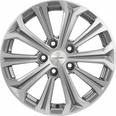 Khomen Wheels KHW1610 (Astra) 6.5x16 5x115 ET 41 Dia 70.2 Gray-FP