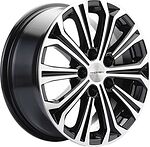 Khomen Wheels KHW1610 (Chery Tiggo 3/Tiggo 3 Pro) 6.5x16 5x108 ET 45 Dia 60.1 Black-FP