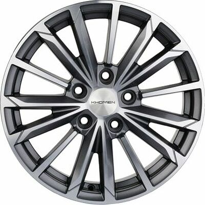 Khomen Wheels KHW1610 (Corolla) 6.5x16 5x114.3 ET 45 Dia 60.1 Gray-FP