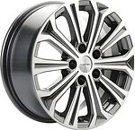 Khomen Wheels KHW1610 Fluence/Juke 6.5x16 5x114.3 ET 47 Dia 66.1 Gray-FP