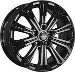 Khomen Wheels KHW1610 (Focus) 6.5x16 5x108 ET 50 Dia 63.3 Black