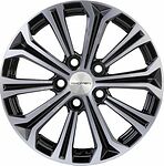 Khomen Wheels KHW1610 (Focus) 6.5x16 5x108 ET 50 Dia 63.3 Black-FP